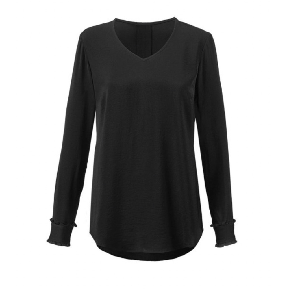 F18 Classic Blouse, Black M